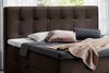 99rooms Hugo Boxspringbett Kunstleder SOFT 120x200 cm Braun Bild 4