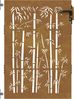 vidaXL Gartentor 85x125 cm Cortenstahl Bambus-Design 153234 Bild 4