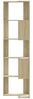 vidaXL Eck-Bücherregal 5 Böden Sonoma-Eiche 50x50x179 cm Holzwerkstoff 852584 Bild 4