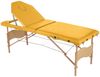 3 ZONEN MOBILE MASSAGELIEGE INKL. TASCHE LIEGE MASSAGEBANK KLAPPBAR GELB Bild 4