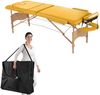 3 ZONEN MOBILE MASSAGELIEGE INKL. TASCHE LIEGE MASSAGEBANK KLAPPBAR GELB Bild 2