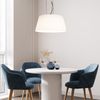 LED Glas Pendelleuchte, Durchmesser 39,5 cm BIBRO Bild 2