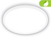 BRILONER - EEK A LED Deckenlampe Effizient mit 14W bei 3000lm, ca. 50.000h Licht, flach, indirektes Licht, Lampe, Deckenleuchte, Wohnzimmerlampe, LED Panel, Küchenlampe, 42x3 cm, Weiß Bild 2