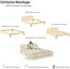 Homestyle4u Futonbett, Kiefernholz natur, 120x200 cm Bild 5
