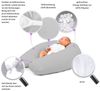 Amilian Stillkissen XXL - Seitenschläferkissen - Schwangerschaftskissen - Lagerungskissen, Pregnancy Pillow - Stillkissen 170 cm - Body Pillow - Schlafkissen Seitenschläfer, Seitenschläferkissen Schwangerschaft - Kissen Bild 3