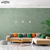 HOOPZI - Pendelleuchte - Hang 3 Flammig - 2,5m Textilkabel Seil - 3 X E27 Fassung - Vintage Retro natur mit weißer Fassung Bild 2