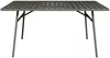 Vente-unique - MIRMANDE Garden dining set Metall Grau - B 80 cm x H 74,5 cm x L 160 cm Bild 3