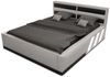 Boxspringbett Apollonia - weiß-schwarz - 200x220 cm Bild 1