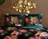 Descanso Wendebettwäsche Mizz, Satin, 2 teilig, Baumwolle, Mako Satin, 135x200, Biese, Reißverschluss, Wende, Leopard Bild 2