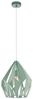 Eglo 49026 Pendelleuchte CARLTON-P Pastell E27 1X40W hellgrün Ø31cm H:150cm dimmbar Bild 2