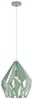 Eglo 49026 Pendelleuchte CARLTON-P Pastell E27 1X40W hellgrün Ø31cm H:150cm dimmbar Bild 3