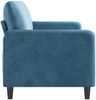 vidaXL 3-Sitzer-Sofa Blau 180 cm Samt 359461 Bild 4