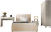 Schlafzimmer-Set Mossa III (Farbe: Cashmere / Cashmere + Eiche Whisky + Cloud 03) Bild 2