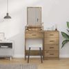 vidaXL Schminktisch Artisan-Eiche 50 x 41 x 140 cm Holzwerkstoff 865135 Bild 4