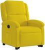 vidaXL Relaxsessel mit Aufstehhilfe Elektrisch Gelb Samt 3204329 Bild 4