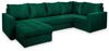 Masseno Ecksofa LORIVO mit Schlaffunktion U-Form, Sofa mit Bettkasten Bild 2