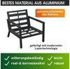 BRAST Gartenlounge-Set Aluminium Adria, viele Varianten & Module, (Loungemöbel Essgruppe Gartenmöbel, bis zu 5 Personen, Sofa Sessel Tisch), Loungesessel Bild 2