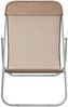 vidaXL Strandstühle 2 Stk. Taupe Textilene & Pulverbeschichteter Stahl 360193 Bild 4