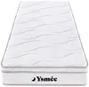 Vente-unique - Federkernmatratze Memory Schaum - 3 Zonen - Härtegrad 2 - 90 x 200 cm - Stärke 20 cm - WOLKENTANZ von YSMÉE Bild 3
