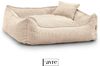 FAVRE Tierbett Hundebett Lucky mit abnehmbarem, waschbarem Cord-Bezug, 100% Polyester, verschiedene Größen, Gratis Kopfkissen Bild 2
