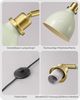 EDISHINE Stehlampe Wohnzimmer Industrielle, LED wechselbar, warmweiß, Leselampe für Wohnzimmer & Büro Bild 4