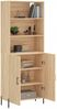 vidaXL Highboard Sonoma-Eiche 69,5x34x180 cm Holzwerkstoff 3189264 Bild 3