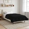 vidaXL Ganzjahresbettdecke Gepolstert Schwarz 135 x 220 cm 42026258 Bild 4