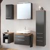 LED Spiegelschrank 60 cm TAREE-03 in matt grau Bild 3
