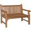 Parkbank Piceno XXL Teak Massivholz extra stark - Breite: 120 cm Bild 2