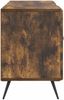 vidaXL TV-Schränk Geräucherte Eiche 102 x 34,5 x 50 cm Holzwerkstoff 895620 Bild 5
