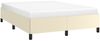 vidaXL Bettgestell Creme 140x200 cm Kunstleder 347253 Bild 3