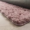 KADIMA DESIGN Teppich waschbar Unifarben Schlafzimmer Hochflor Teppich Shaggy, Rund, Höhe: 37 mm, Florhöhe: 33 mm, Polyester, Rund, 80D, Rosa Bild 2