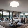 LED Deckenleuchte, opal weiß, D 29,5 cm Bild 3