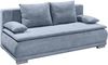 Bega Schlafsofa LUIGI Dauerschläfer Stoff denim blau Federkern inkl. Topper Bild 4