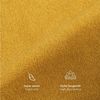 Blumtal Premium Frottier Handtücher Set mit Aufhängschlaufen - Baumwolle Oeko-TEX Zertifiziert, weich, saugstark - 2X Badetuch (70x140 cm), Spicy Mustard (Gelb) Bild 4