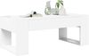 vidaXL Couchtisch Weiß 110 x 50 x 41 cm Holzwerkstoff 8000156 Bild 3