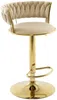 Vente-unique - LOMYA Barhocker Stoff Beige - B 50 cm x H 99 cm78 cm x L 51,5 cm Bild 5