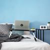 Laptoptisch für Bett & Couch, klappbarer Betttisch, Notebooktisch, MDF schwarz, 26 x 63 x 40 cm Bild 5