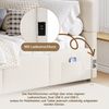 Flieks Polsterbett, Hydraulisches Kinderbett Daybett 90x200cm mit USB-Aufladen & Stauraum Bild 4
