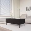 Selsey "Olio" Couchtisch mit zwei Klappen, schwarz, 100x53 cm Bild 2