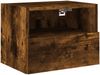 vidaXL TV-Wandschrank Räuchereiche 40x30x30 cm Holzwerkstoff 836848 Bild 2