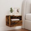 vidaXL TV-Wandschrank Räuchereiche 40x30x30 cm Holzwerkstoff 836848 Bild 3