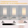 ZMH Tischleuchte Schlafzimmer Touch Nachttischlampe - Warmweiß Dimmbar Bild 3