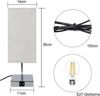 ZMH Tischleuchte Schlafzimmer Touch Nachttischlampe - Warmweiß Dimmbar Bild 2