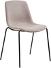 Esszimmerstuhl 4er Set TILLER Stoff Beige Bild 4