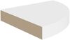 vidaXL Eck-Schweberegale 4 Stk. Weiß 25x25x3,8 cm MDF 323897 Bild 4