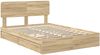 vidaXL Aufbewahrungsbett Sonoma-Eiche 160 x 200 cm Holzwerkstoff 3412257 Bild 4