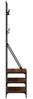 vidaXL Kleiderständer mit Schuhablage Braun Eichen-Optik 70x40x184 cm 837846 Bild 5