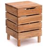 DESIGN DELIGHTS Mülleimer HOCKER "STORAGE 50", 50x35cm (HxB), Altholz, Wäschebox Bild 4
