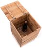 DESIGN DELIGHTS Mülleimer HOCKER "STORAGE 50", 50x35cm (HxB), Altholz, Wäschebox Bild 3